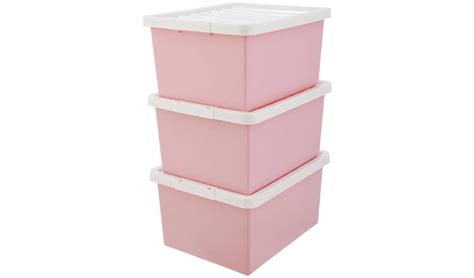 pink metal storage box|pink storage boxes argos.